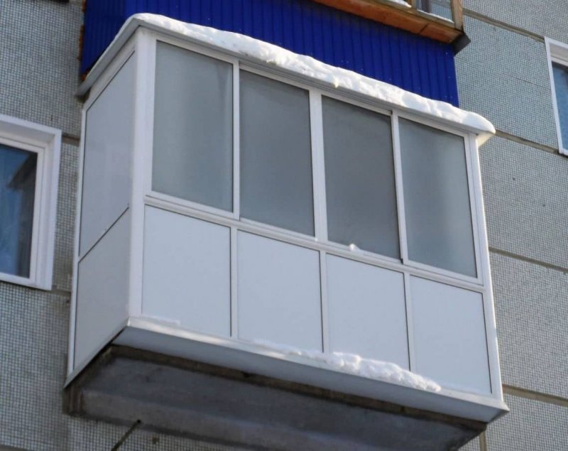 Французский балкон в хрущевке