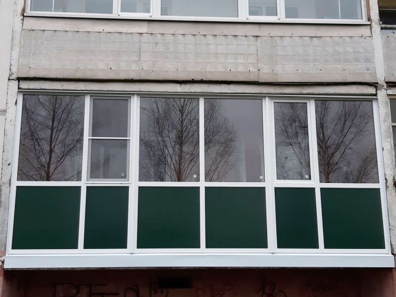 Французский балкон ПВХ