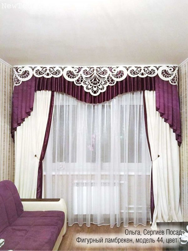 Жесткий ламбрекен