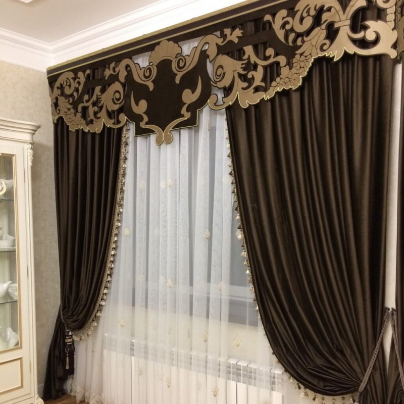 Шторы с ламбрекеном