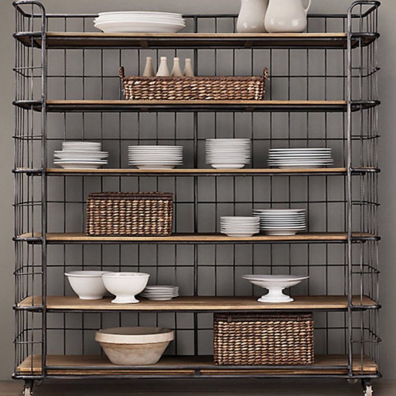 Стеллаж Restoration Hardware Grey