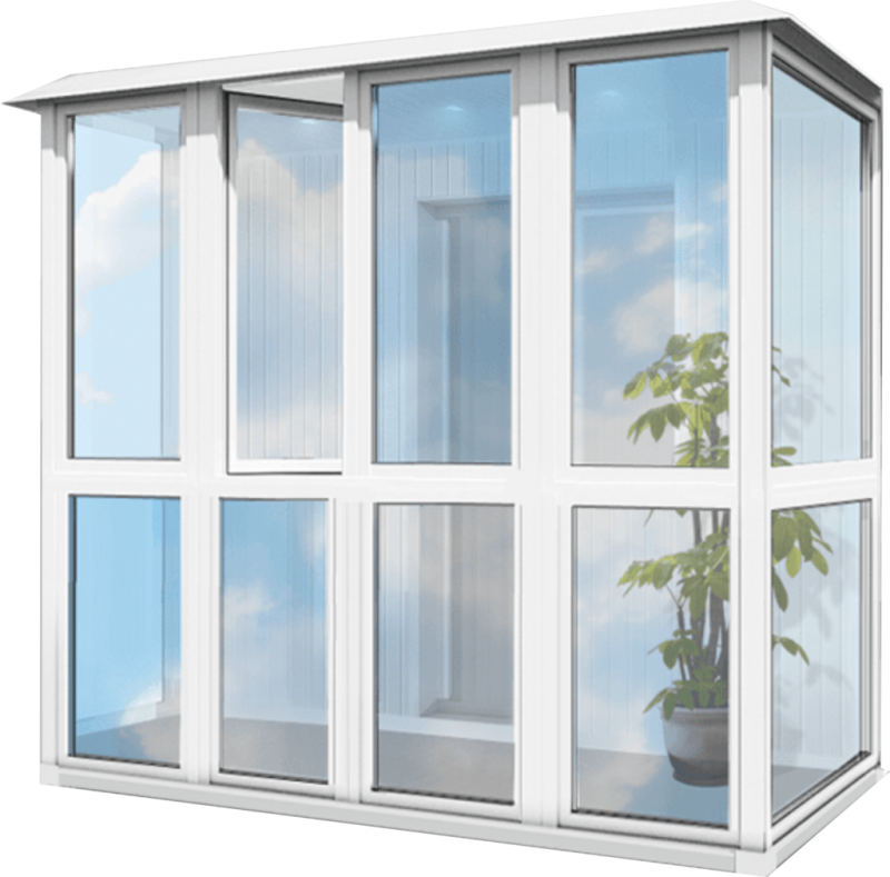 Остекление балкона профиль VEKA