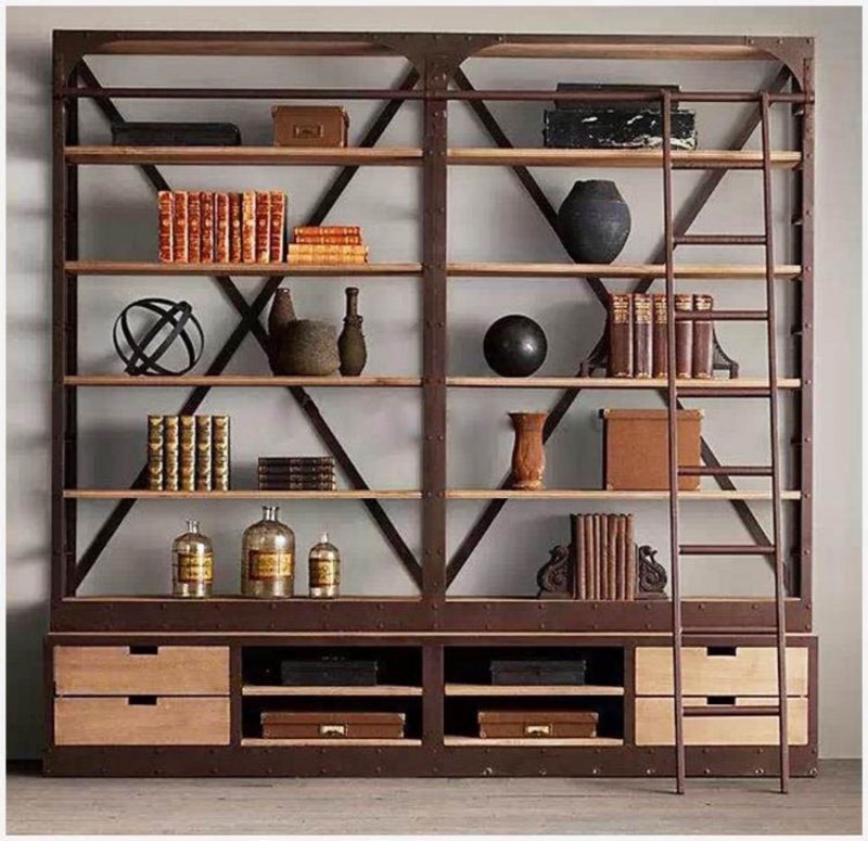 Стеллаж Restoration Hardware