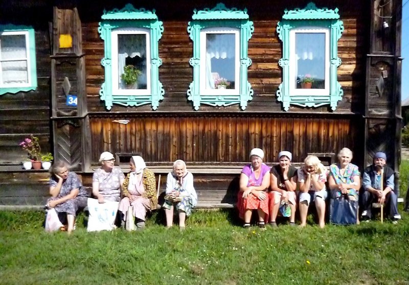 Посиделки в деревне