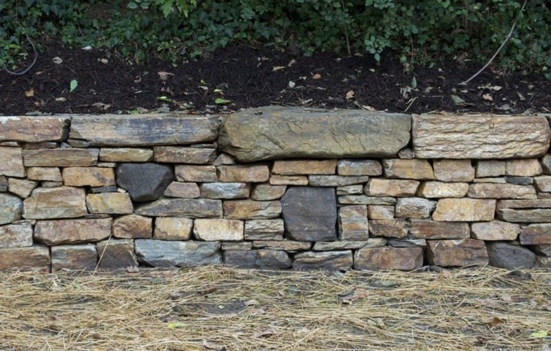 Dry-Stone Retaining Wall