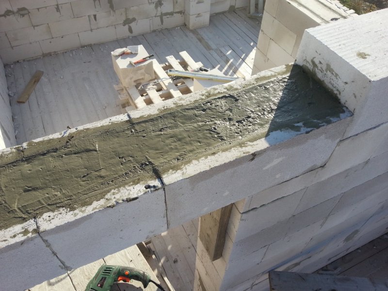 Развалины из газосиликата