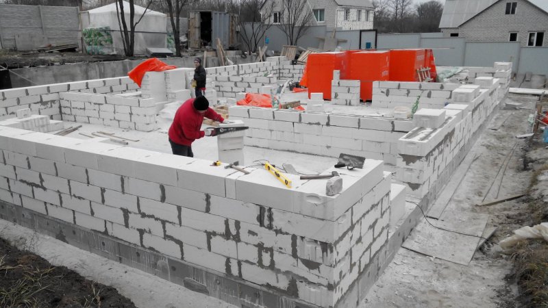 Газобетон на раствор