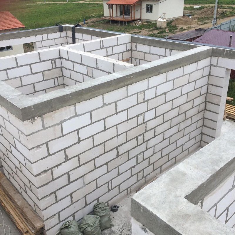 Кладка газобетона
