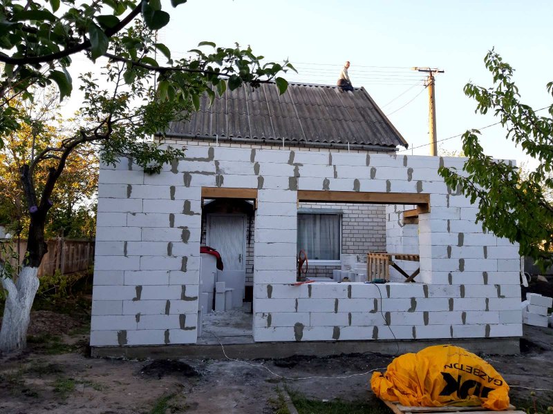Старые дома из газобетона