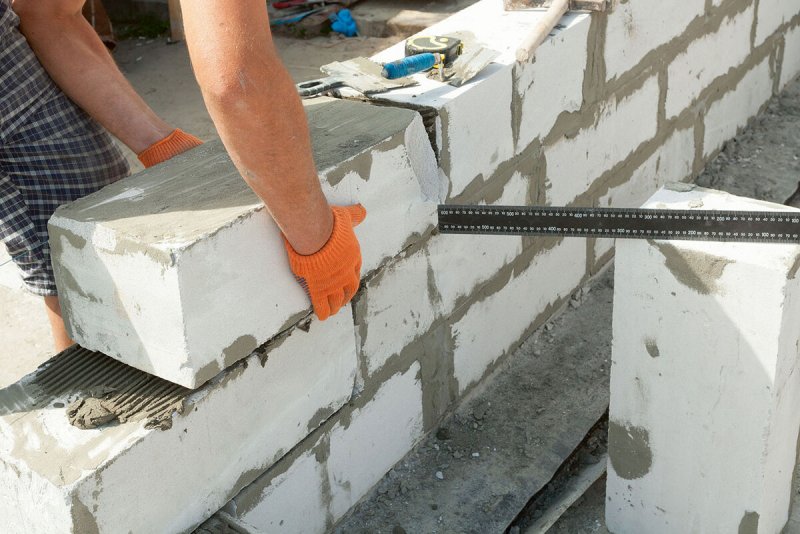Дом из газобетона YF клей