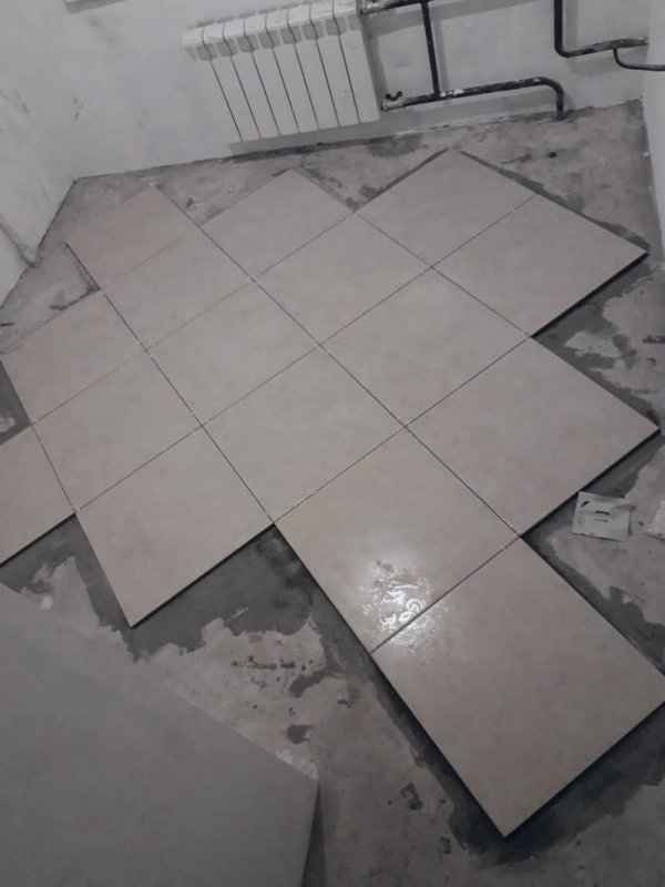 Укладка плитки в ванной