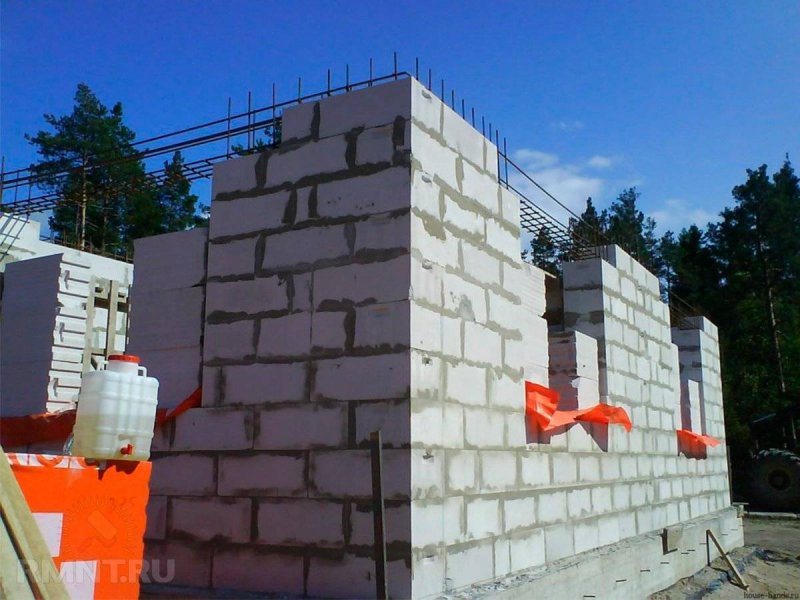 Дом из газобетонных блоков
