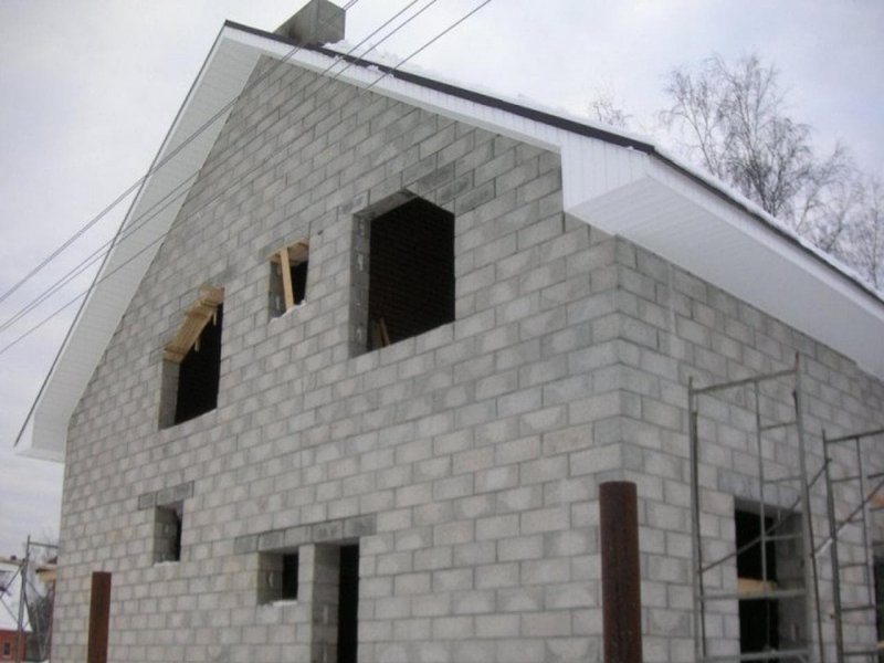 Дом газобетон