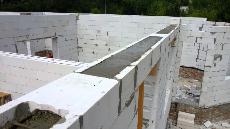 Кладка газоблока