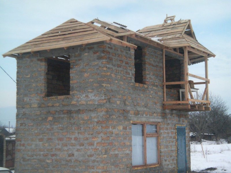 Крымский дом из ракушняка в Крыму