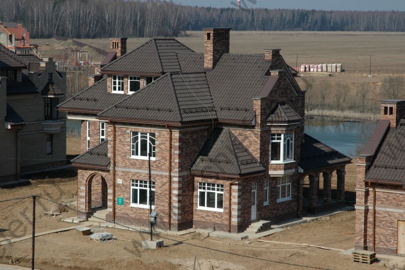 Дом из бельгийского кирпича проект