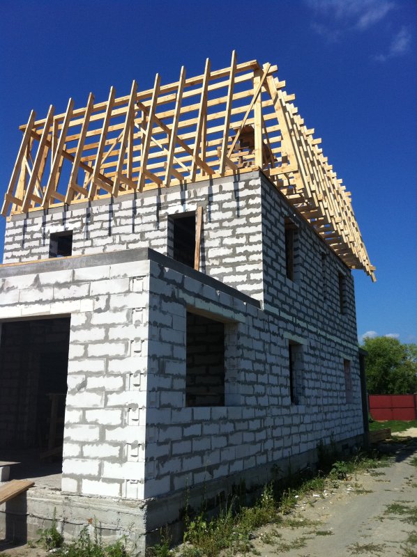 Дом из газобетона