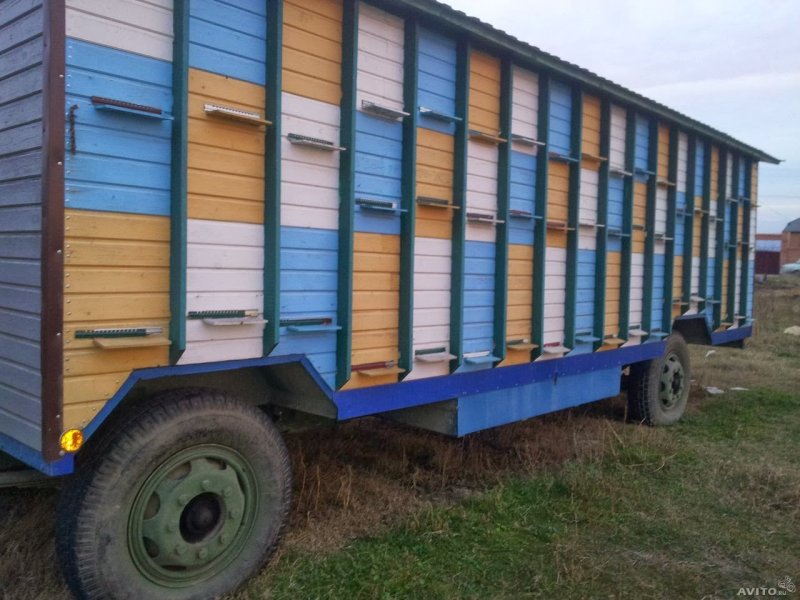 Пчелопавильон Берендей на колесах