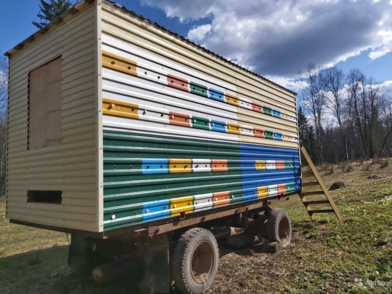 Пчелопавильон на базе газели