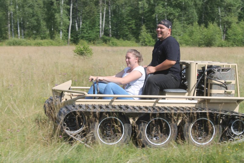 Вездеходы самоделки на гусеницах