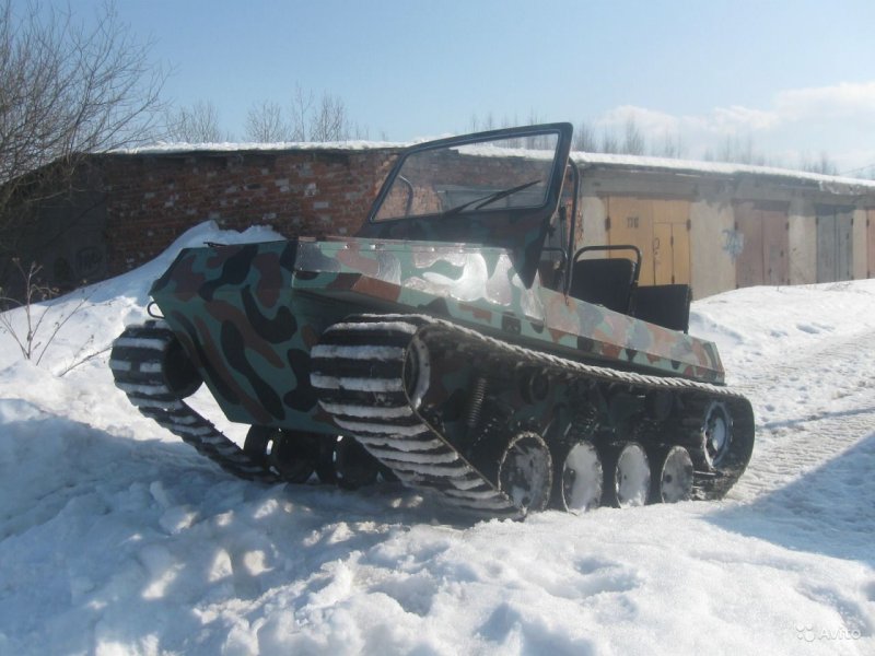 Гусеничный вездеход ПАЗ 3205