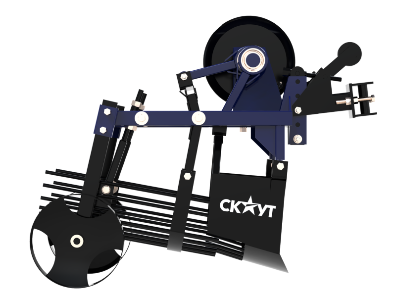 Картофелекопалка грохотная Скаут PH-2 для мотоблока или минитрактора