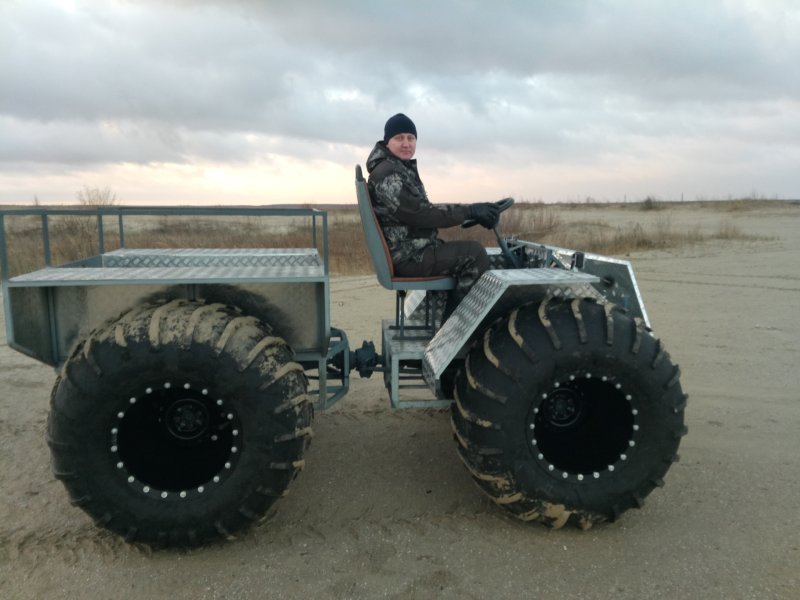 Вездеход болотоход переломка