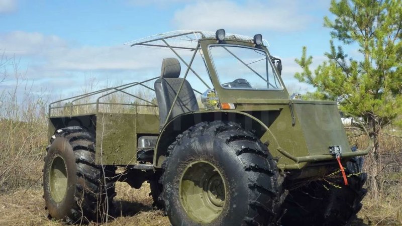 Вездеход переломка с кабиной