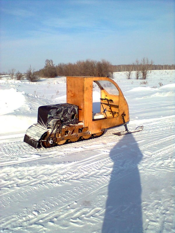 Снегоходные самоделки