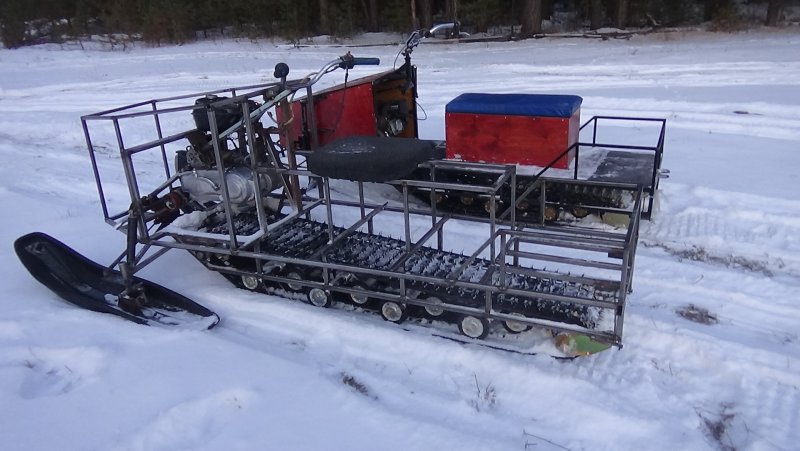 Самоделки снегохода Буран