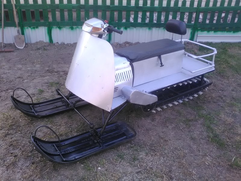 Мото Буран самоделки