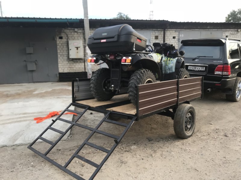 Прицеп для квадроцикла стелс АТВ 300в