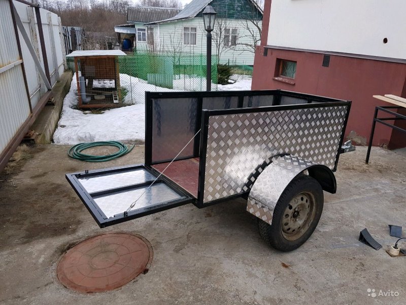 Прицеп для дров для квадроцикла