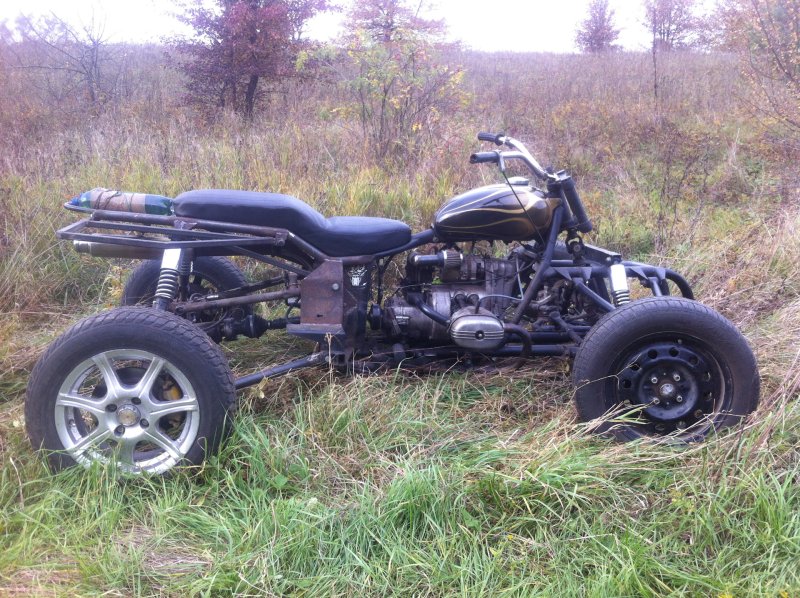 Самодельный квадроцикл полный привод