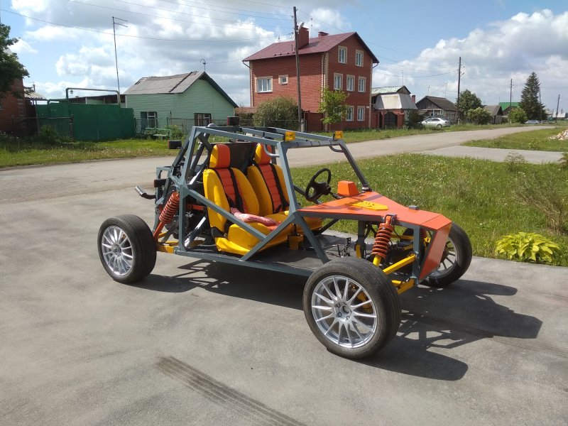 Самодельный двухместный багги