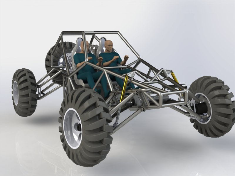 Багги 4 WD sr918 (2021) черный