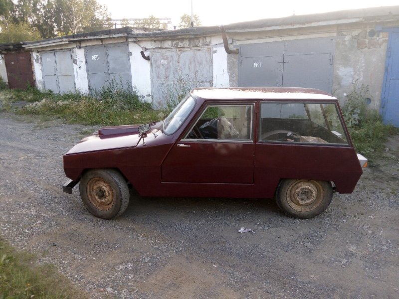 Самодельный автомобиль л 4 1976 года выпуска