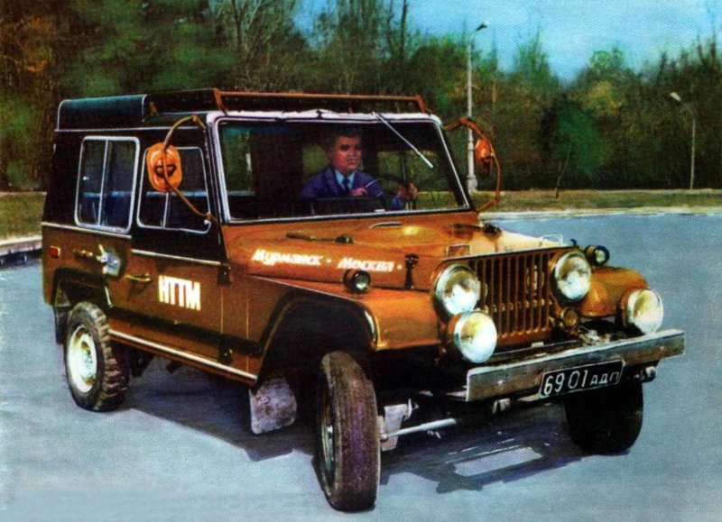 Автомобиль мул Хопшоносова