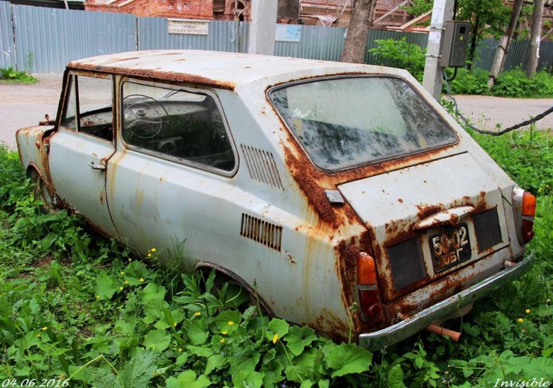 Самодельный автомобиль волна