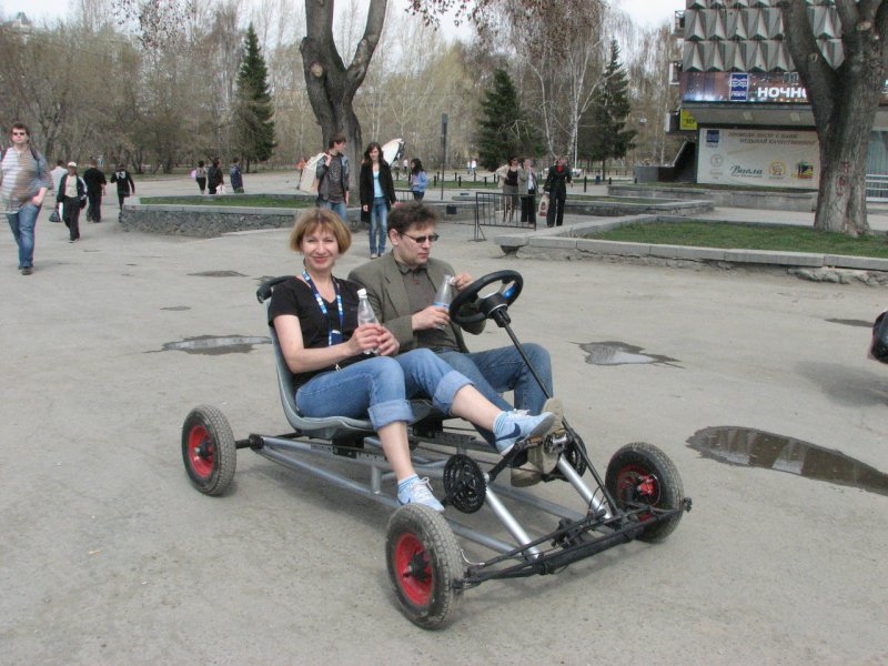 Веломобиль Александра Нахапетова
