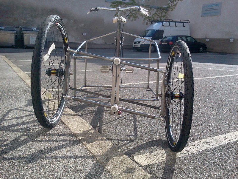 Электро трайк bike2b вездеход