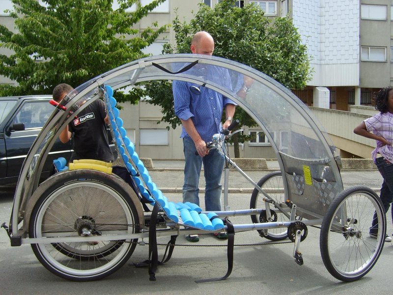 Веломобиль из велосипеда