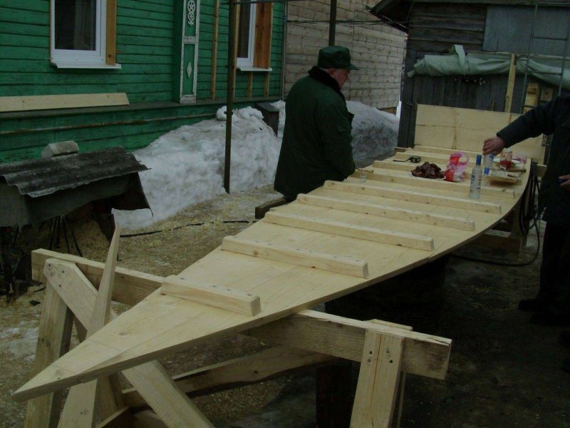 Лодка Речная плоскодонка
