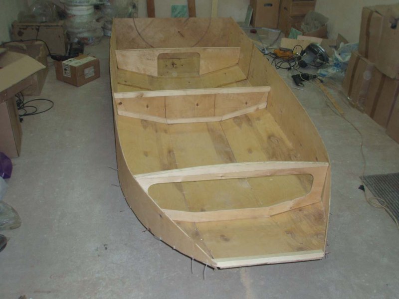 Лодки из фанеры картоп