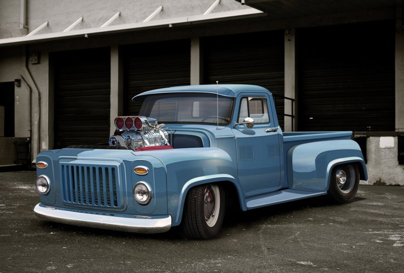 Самодельный пикап chevy
