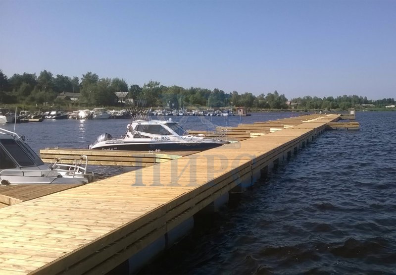 Причал Пирс понтон