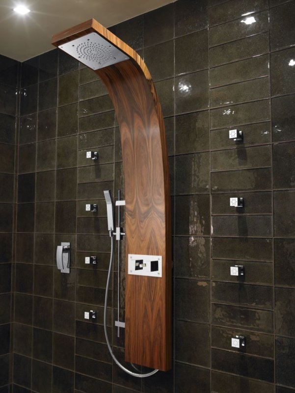Душевая система Hansgrohe черная