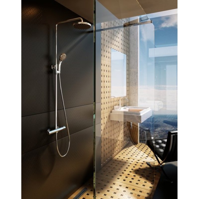 Душевая стойка Grohe Rainshower System 210 27641000 хром