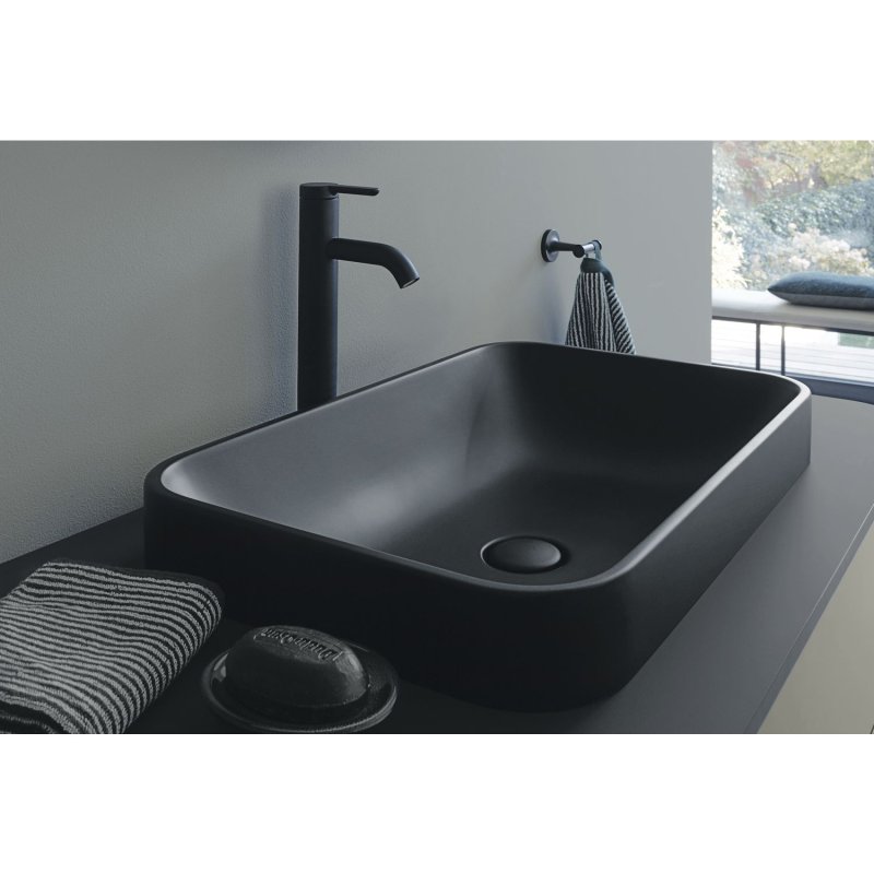 Раковина Duravit Happy d.2 Plus 2359601300 60 см антрацит матовый