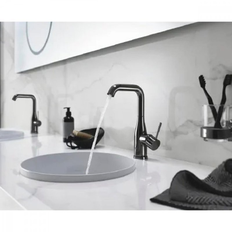 Смеситель для раковины Grohe Essence New 23462 al1 (23462al1) темный графит матовый